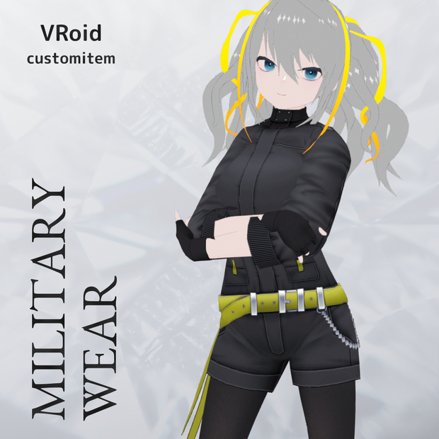 VRoid ミリタリーウェア
