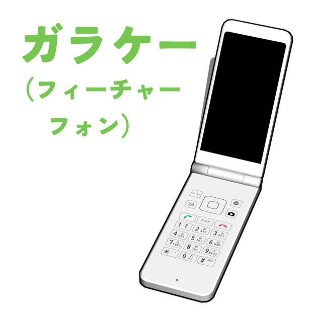 ガラケー【クリスタ3D素材】