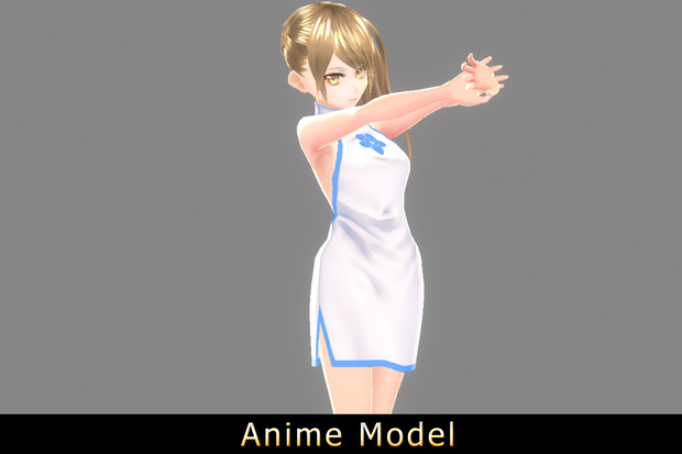 【Anime Character】Chloe (Cheongsam V2)