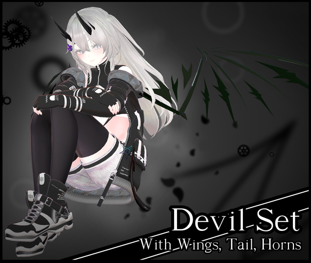 Crystal Wing Devil&Angel Set
