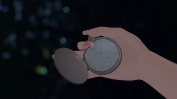 [VRChat][無料] OSC懐中時計(OSC Pocket Watch)
