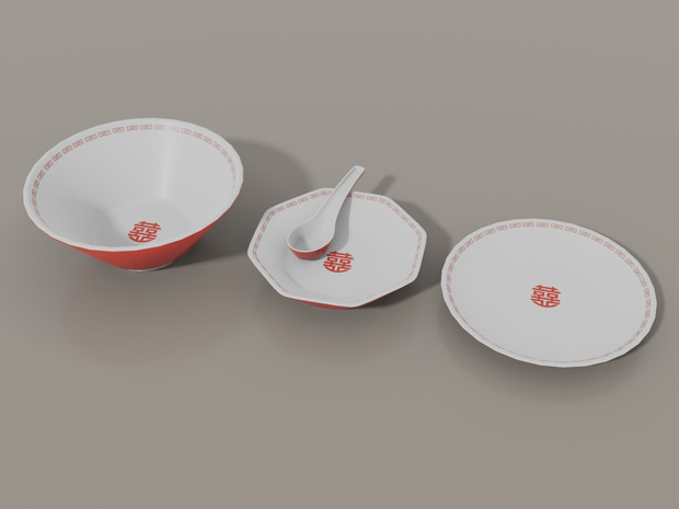 どんぶり_チャーハン皿_平皿_レンゲ