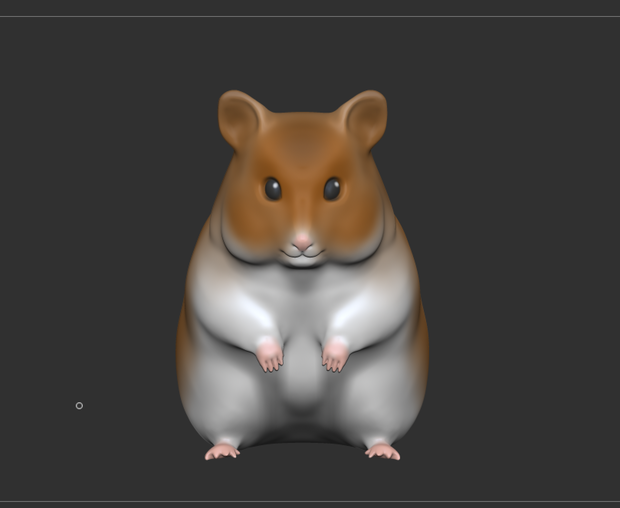 ハムスターの3Dデータ
