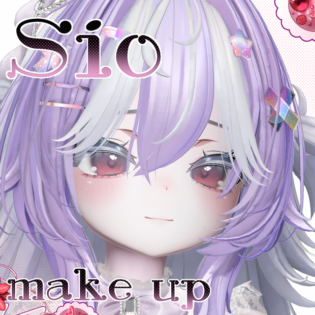 Sio make up texture ⸜  ෆ‪  ‪⸝‍