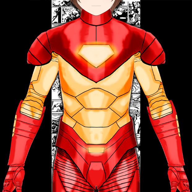 【VRoid】 Iron Man Modular Armor Costume