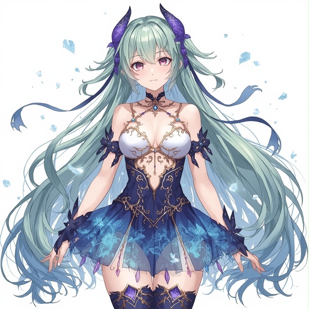女の子向けアニメ3D[ MMD pmx, vrm, fbx, obj ] 3