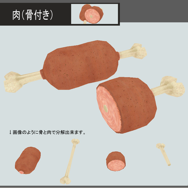 肉（骨付き）