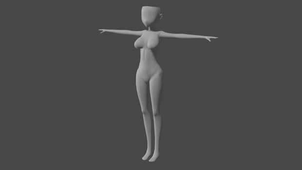 女性型素体モデル
