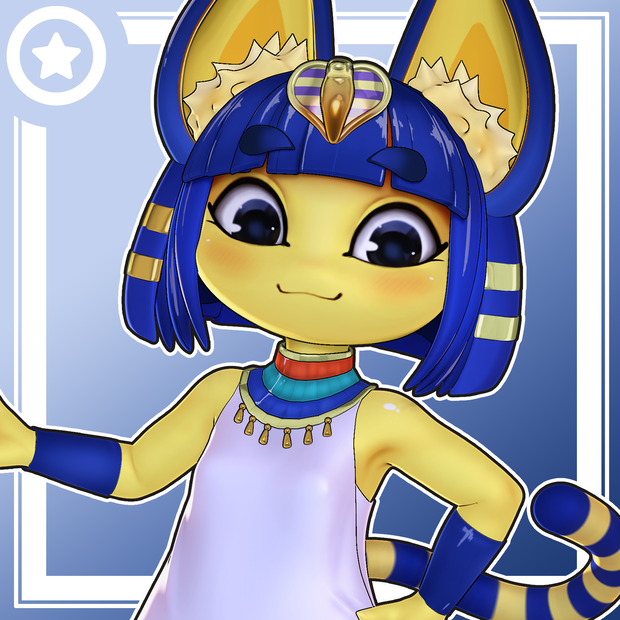 村ねこ 3D model (VRC, SFM, Blend, Stl)+new quest vr ver!