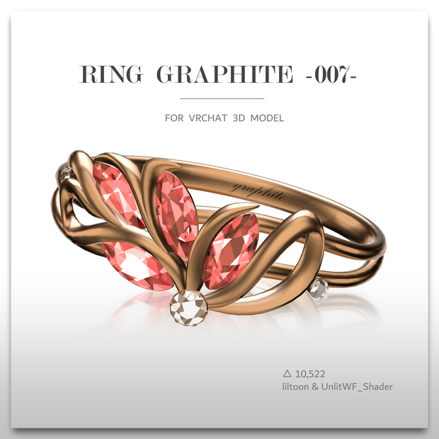 Ring 『graphite -007-』