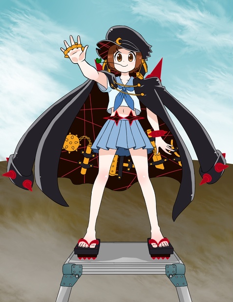 無料 今まで描いたキルラキル関係の漫画やイラスト 子玉んとこのbooth Booth