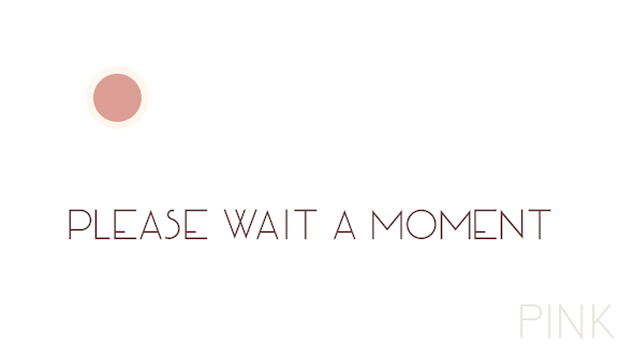 【配信素材】トランジション：Please Wait A Moment：カラーバリエーションあり