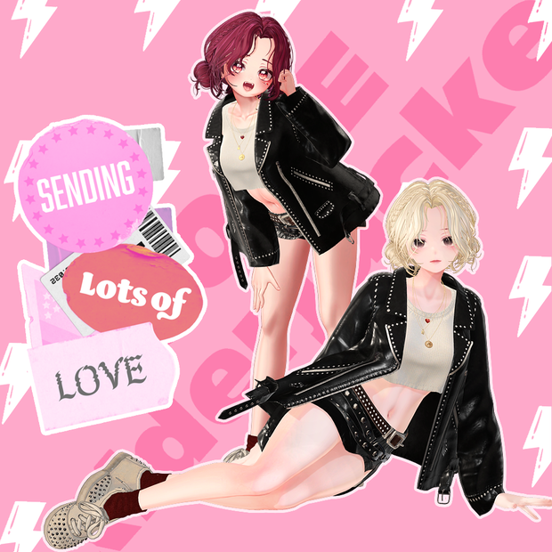 [#CORE] Rider Jacket Set 8AVATA!!