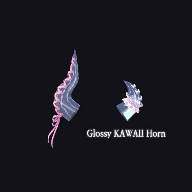 Glossy KAWAII Horn