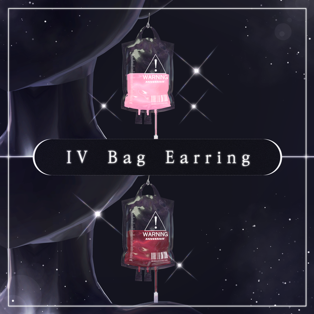IV Bag Earring