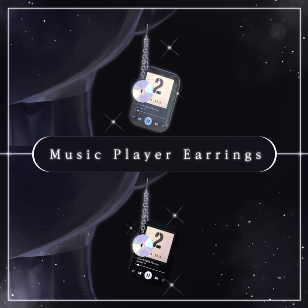 Music Player Earrings