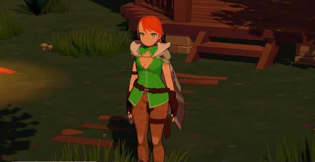 フォレスト・スカウト・ガール | VRM VTuberモデル | Forest Scout Girl | VRM VTuber Model