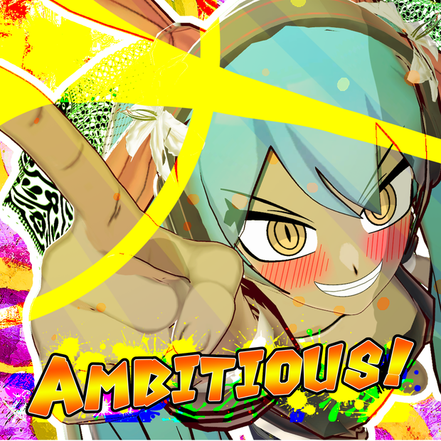 【VRCモデル&instデータ】BeAmbitious!4点セット