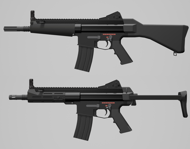 H&K HK53風アサルトライフル　StG53「G」