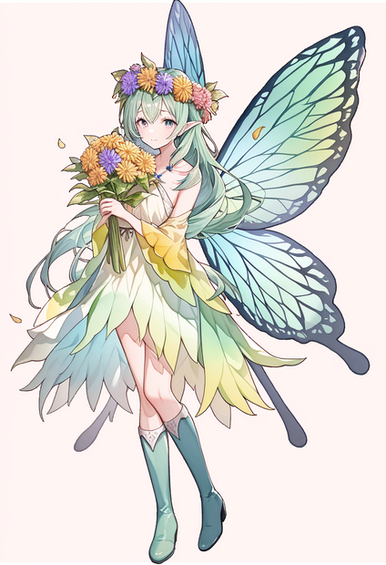 妖精の立ち絵素材