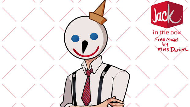 [LIVE2D] Jack in the Box Mascot FREE