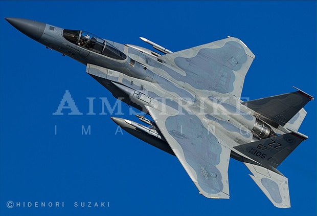 ZZ F-15C 67FS T/O RJFZ RWY25 - AIMSTRIKE IMAGING - BOOTH