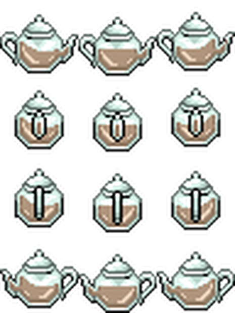 オベロンお手製の麦茶（ポット）