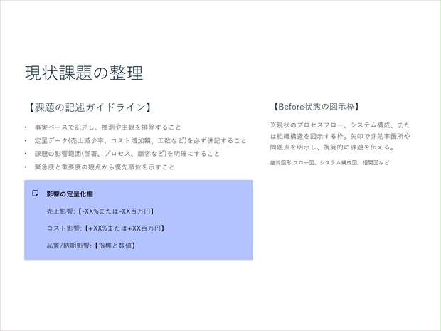 BtoB向けの提案書テンプレ