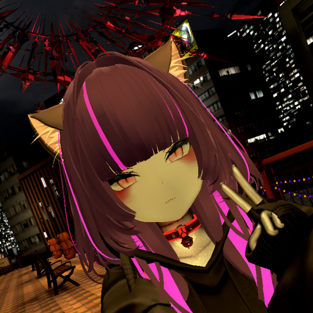 楓の黒リムマテリアルプリセット (Poiyomi)