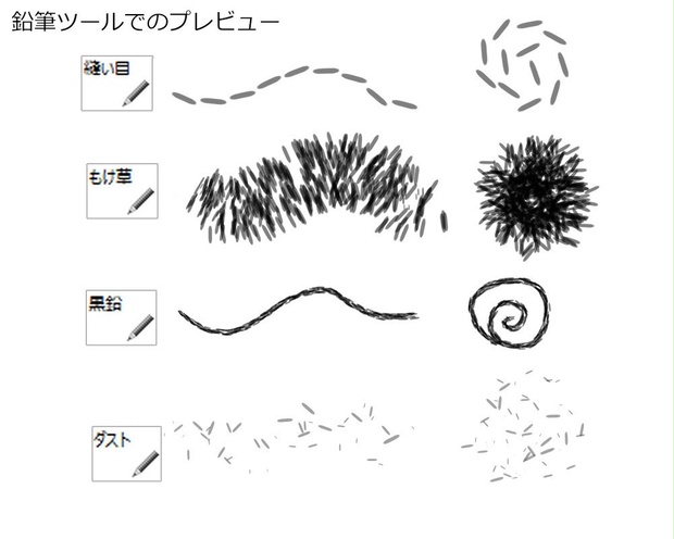 Sai2破線ブラシと派生 簡易 Else If Booth