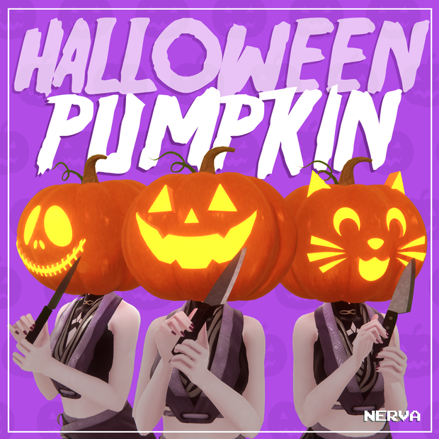 『 3D Outfit 』Halloween Pumpkin Costume