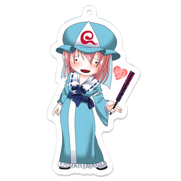 東方Project ゆゆ様 アクリルキーホルダー - たまもも堂 - BOOTH
