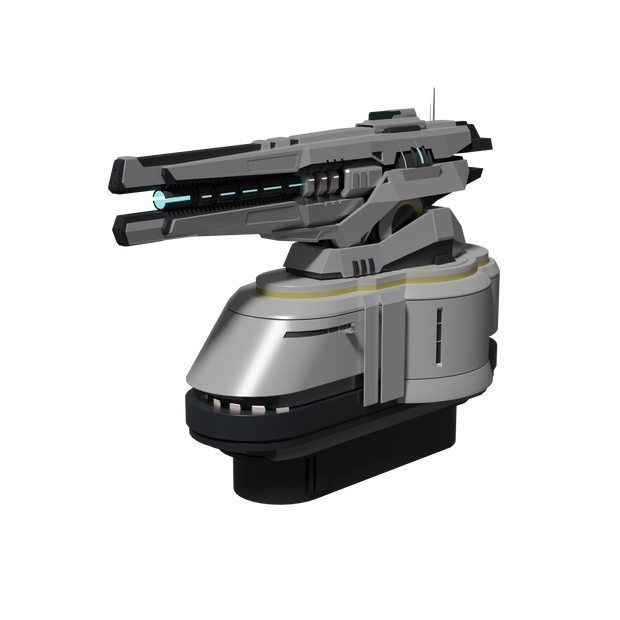 SF粒子砲 3Dモデル