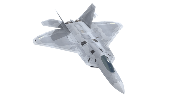 F-22 ステルス戦闘機 3Dモデル