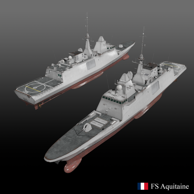 アキテーヌ級駆逐艦 FREMM