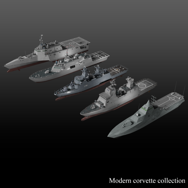 現代コルベット 3D collection