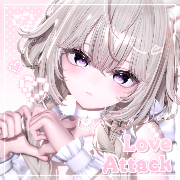 [ Airi  愛莉 ] Love Attack Makeup Texture + Tongue Texture