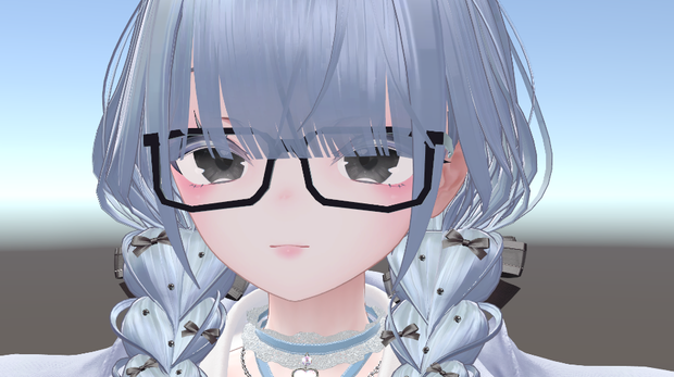 【無料】シンプルスクエアめがね👓【MA対応】