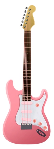 ピンク色のギター(Pink Guitar/粉色吉他) - viavia55 - BOOTH