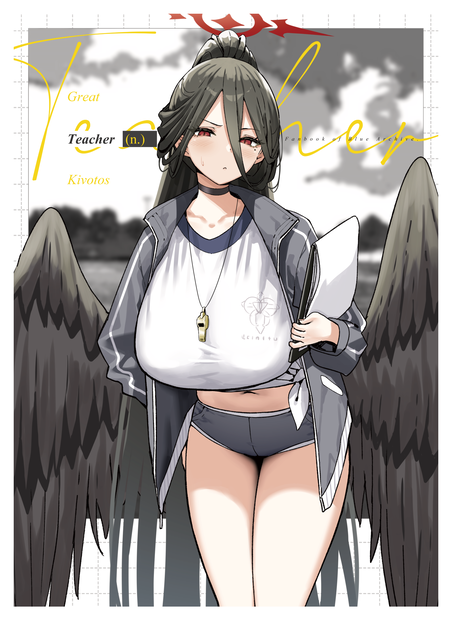 【予約販売】【SKY】《Great Teacher Kivotos》ブルアカ同人カードスリーブ