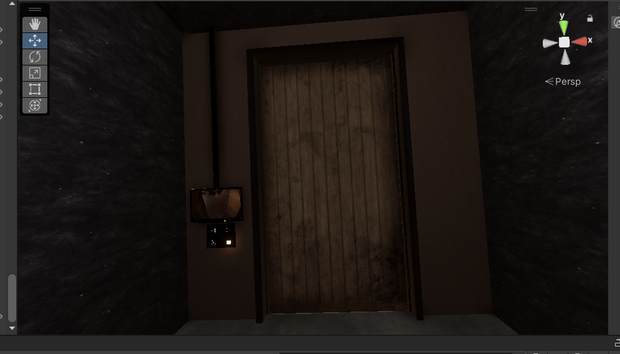 Secret Bookshelf Door with Cameras and Lock