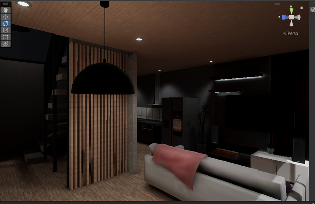 Tiny Minimalistic House/Mansion Optimized For VRCHAT Quest