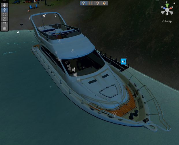 Luxury Yacht (Drivable) VR Chat