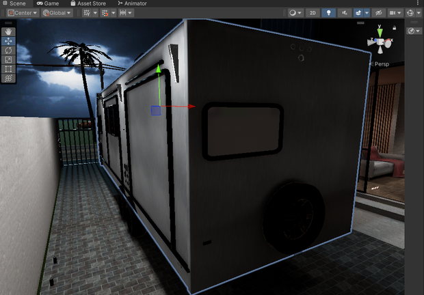 Luxury Trailer RV With Interior