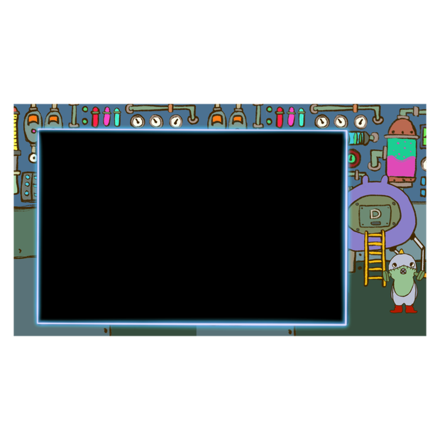 【研究室】ライブ配信画面素材/オーバーレイ✨ Overlay【Twitchなど】