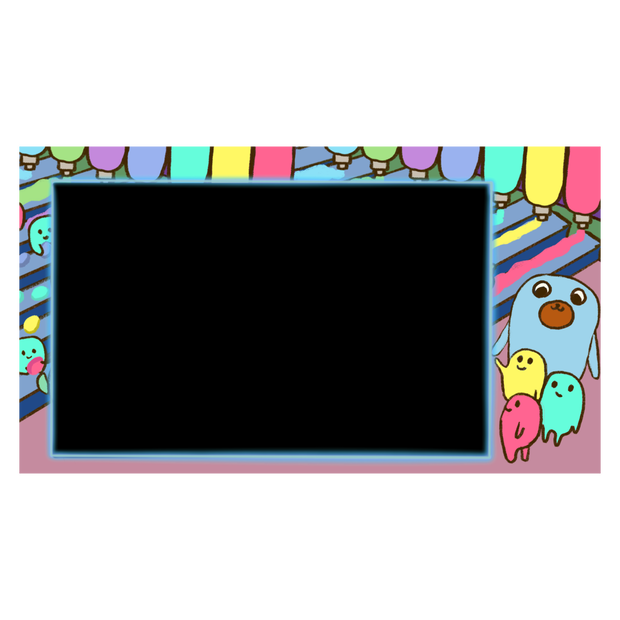 ライブ配信画面素材/オーバーレイ✨ Overlay【Twitchなど】