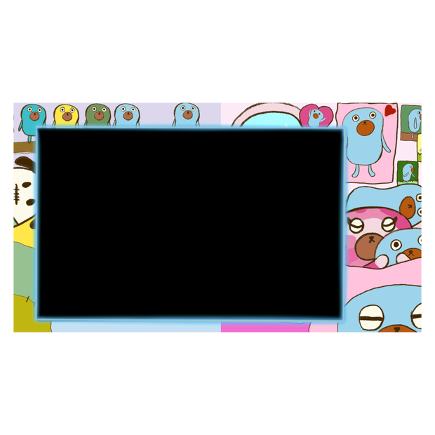 【推しの部屋】ライブ配信画面素材/オーバーレイ✨ Overlay【Twitchなど】