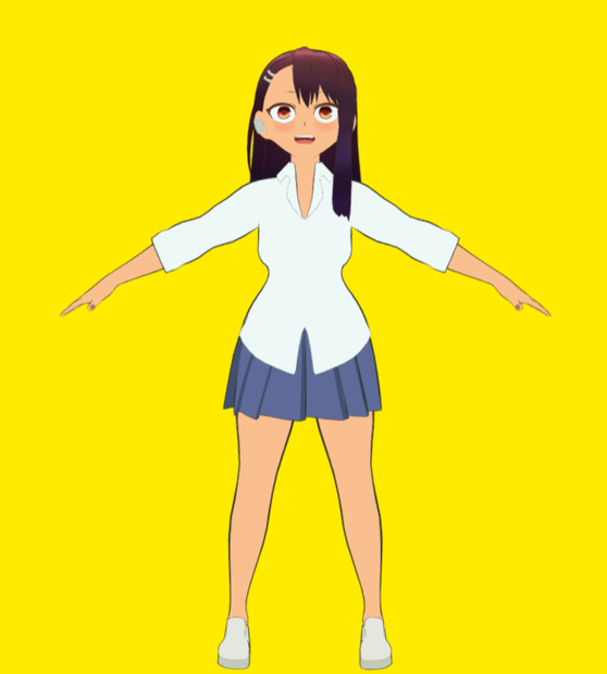 長瀞 3Dモデル VRChat Vtuber