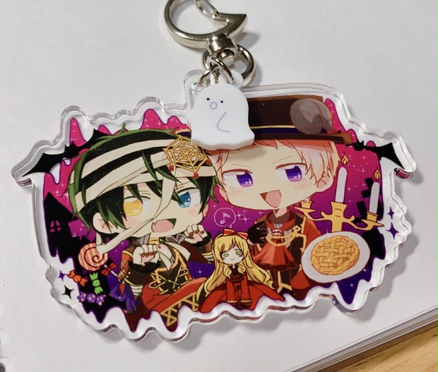 アニプレックス限定 ハロウィン柄アクキー アニプレックス限定 ハロウィン柄アクキー アニプレックス限定