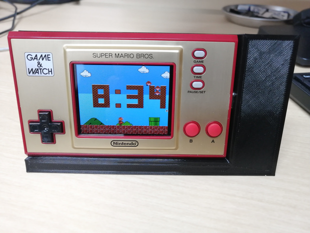 ゲーム&ウオッチの充電台　スタンド  スーパーマリオ専用